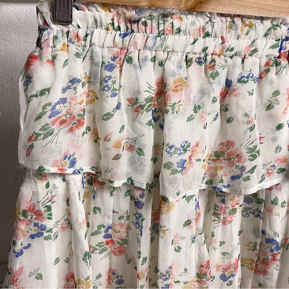 LoveShackFancy Floral Skirt - Picture 6 of 8